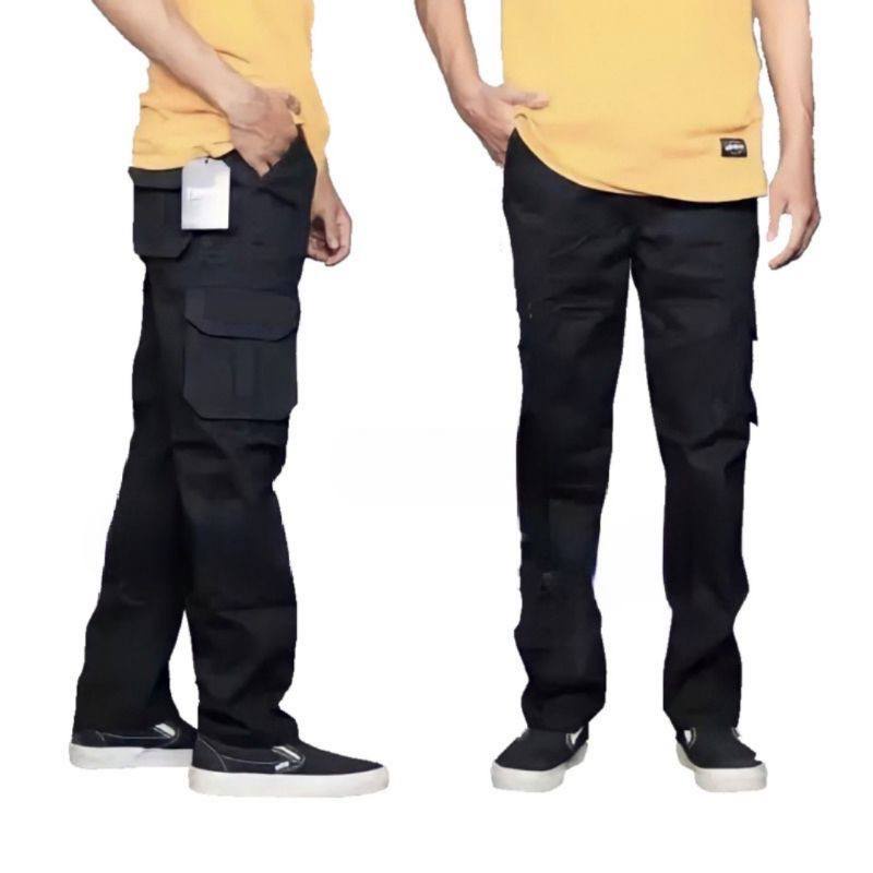 Celana Cargo Pants Panjang Pria