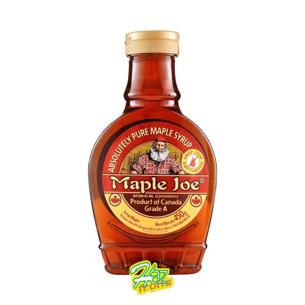 

Sirup Maple / Maple Joe Absolutely Pure Syrup 450 Gram