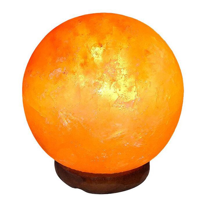 Himalayan Salt Lamp Lampu Kristal Garam Himalaya Round Ball Shape
