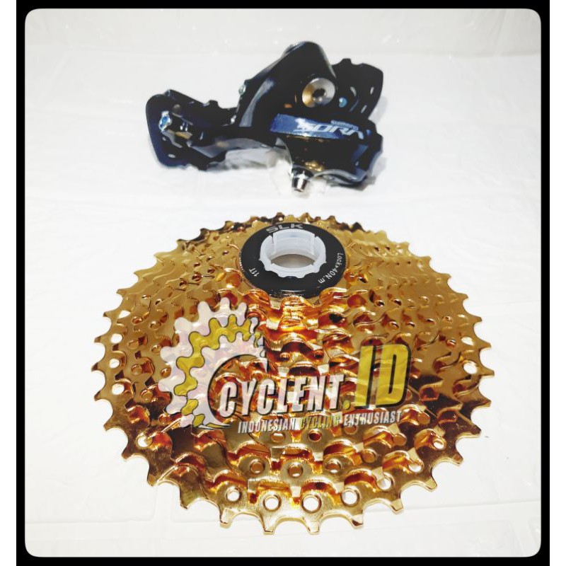 Paket RD + Sprocket Shimano Sora R3000 9 Speed SS gold original not tiagra claris ltwoo