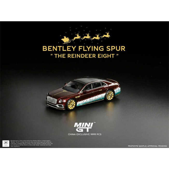 Mini GT 285 Bentley Flying Spur Reindeer Eight China Exclusive