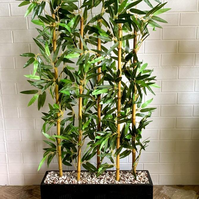 Termantab] Bambu partisi 2meter- penyekat ruangan- partisi ruangan- artificial