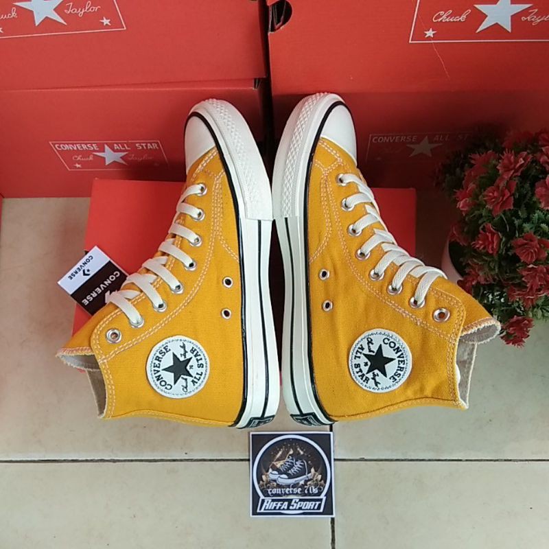 SEPATU CONV3RSEE 70S YELLOW HIGH  PREMIUM BNIB MURAH