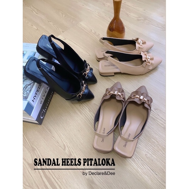 DECLARE&amp;DEE SANDAL HEELS WANITA TERBARU PITALOKA BEST QUALITY