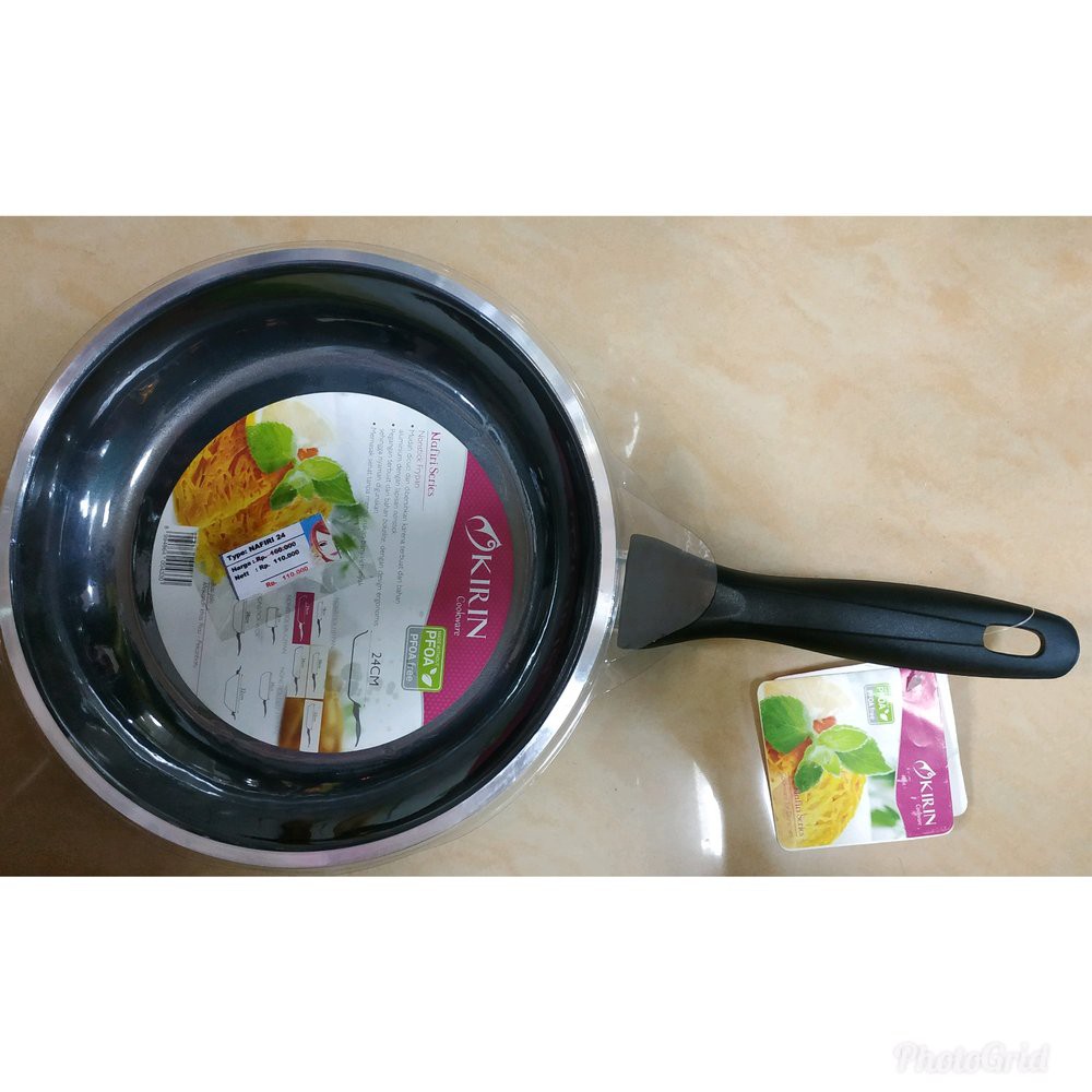 teflon frypan kirin nafiri 24 teflon kirin teflon penggorengan t