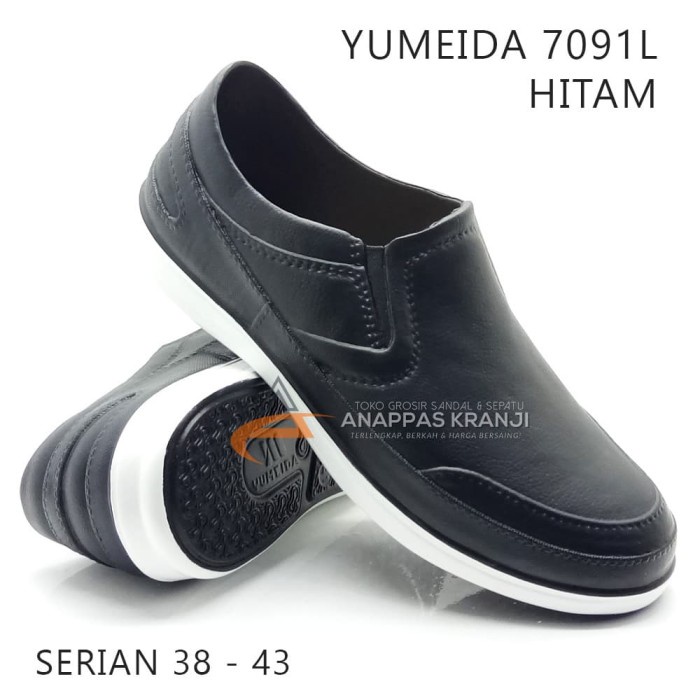 Sepatu Pria Keren Murah Terbaru Sepatu Pantofel Pria Formal Bahan Awet Tebal C3J5 Pantofel Hitam Kua