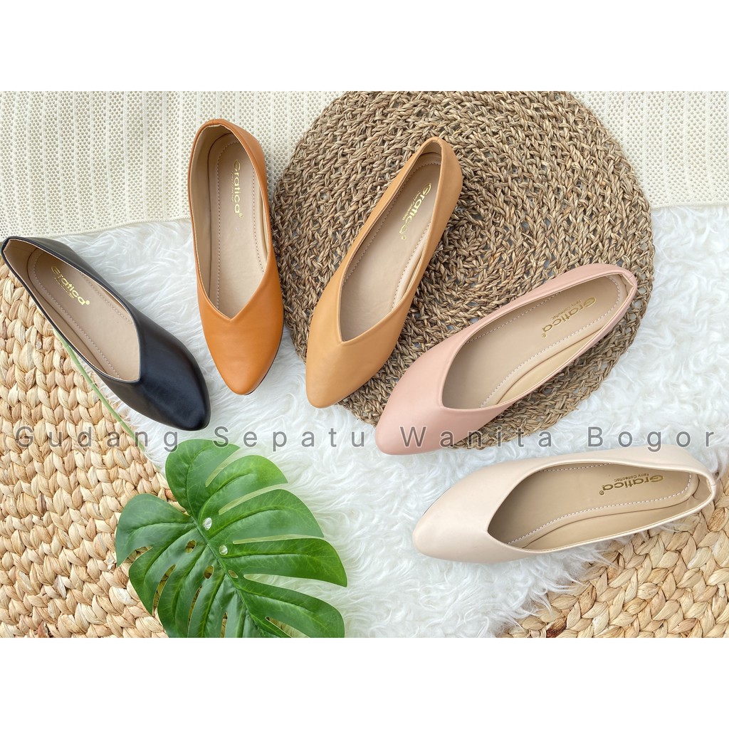 Gratica Sepatu Balet Wanita Flat Shoes Lisa MI 06