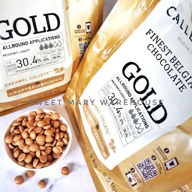 

Callebaut Gold Caramel 2,5kg Chocolate Couverture 30,4% 2.5kg ---NEW---