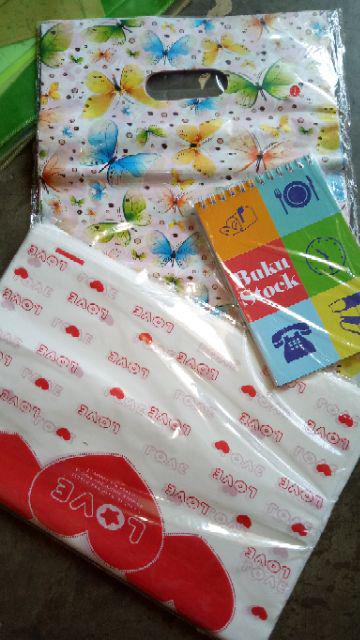 Kresek Motif Olshop Besar<br />30x40 Cm / Kantong Plastik Olshop / Kantong Kresek