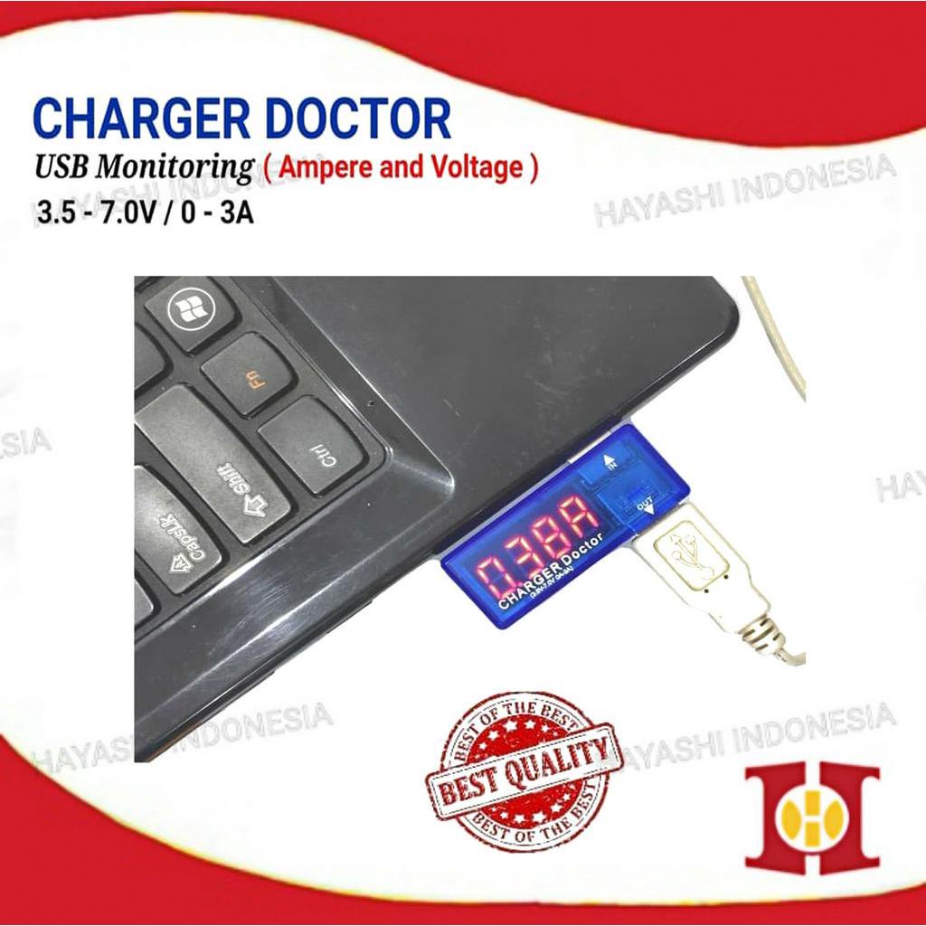 USB Charger Doctor Pengukur Amper Voltmeter Tester
