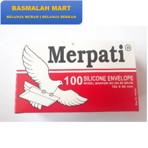 

Amplop merpati tanggung 100 lembar Termurah (Ilham Berkah Mart)