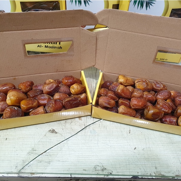 Kurma sukari 500gr KEMASAN KARDUS(Exp 2025)