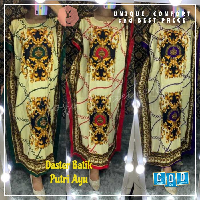 Daster kalong lowo tali serut panjang hamil jumbo putri ayu