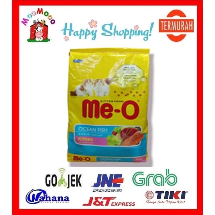 (Khusus Ekspedisi) Me-O Kitten Ocean Fish 7Kg - Makanan Kucing / Cat Food