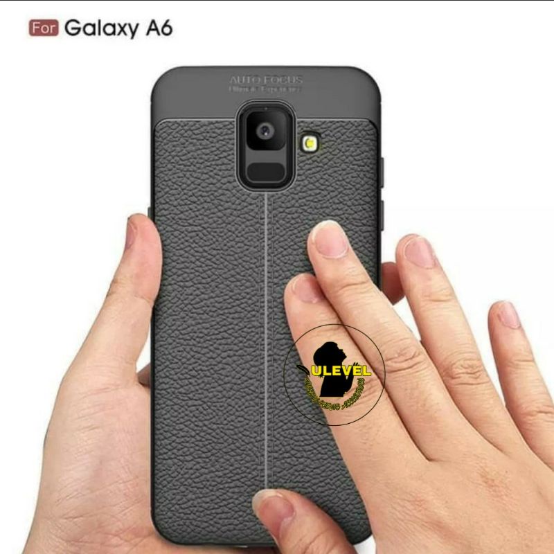 Soft Case Samsung A6 Case Auto Focus Leather Case