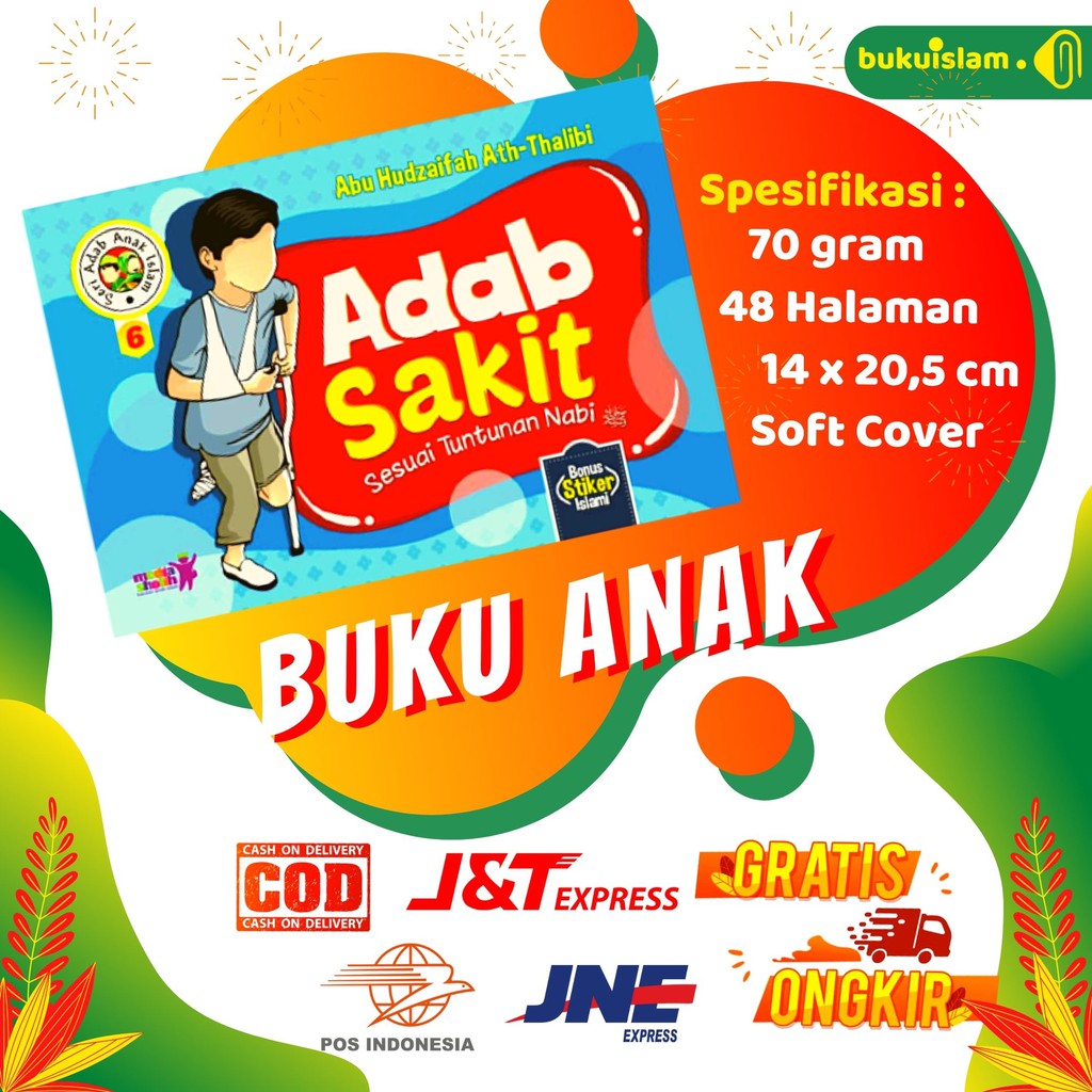 Buku Bacaan Edukasi Cerita Anak Anak Muslim Islami Bergambar untuk Parenting Bayi Balita TK PAUD