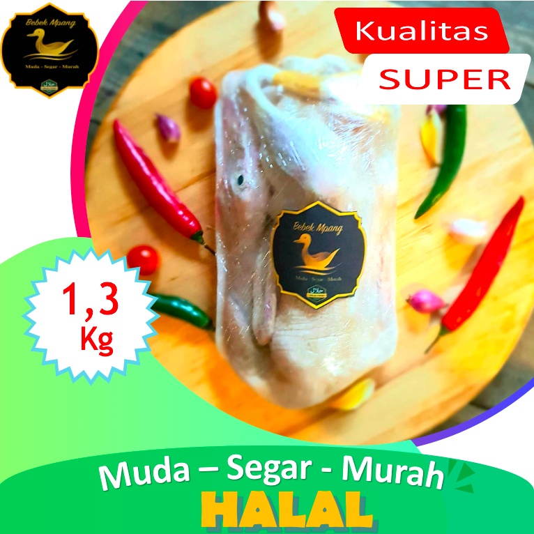 

Bebek potong hibrida Karkas 1,3 Kg DISKON selalu murah dan segar