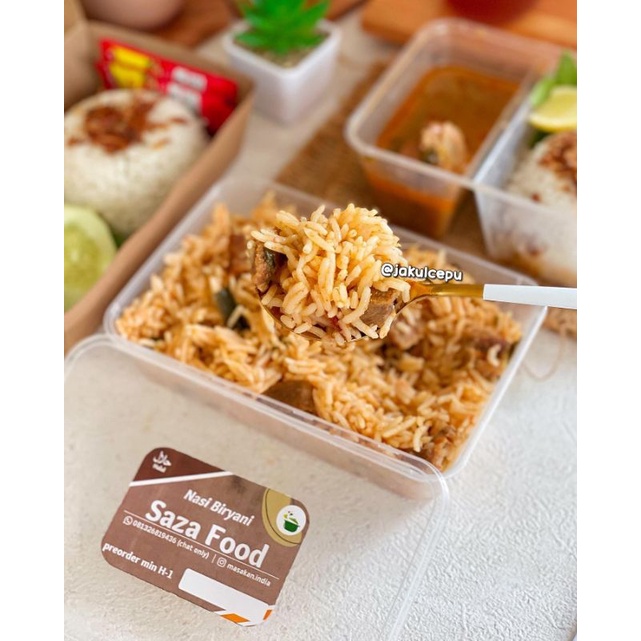 

Nasi Biryani Daging Sapi (asli Pondicherry India)