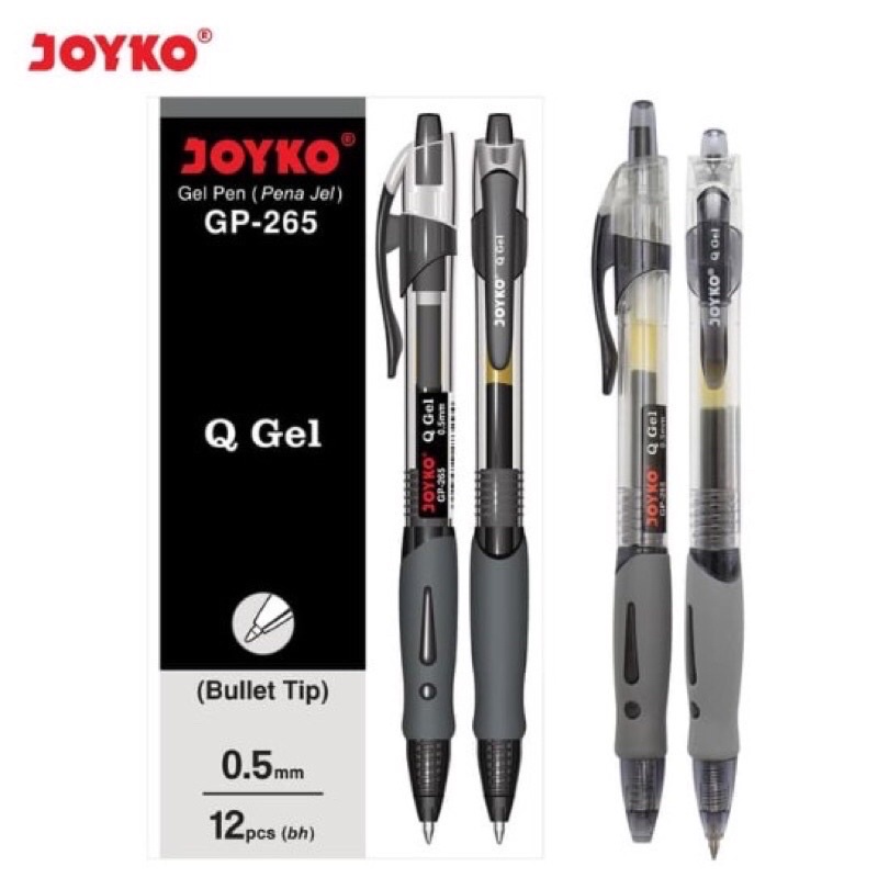 

Pulpen Joyko GEL GP-265 Merah/Biru/Hitam