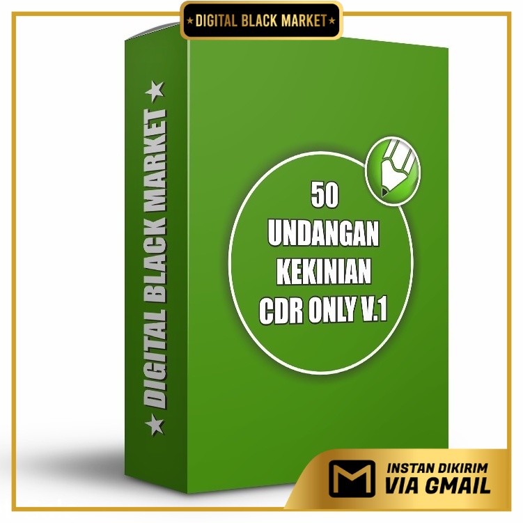 50 Undangan Kekinian Cdr Only V.1