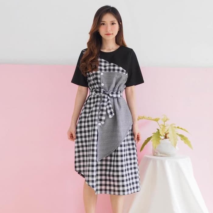 HANNA ISWARA Alisa Dress   2 WARNA HANNA ISWARA