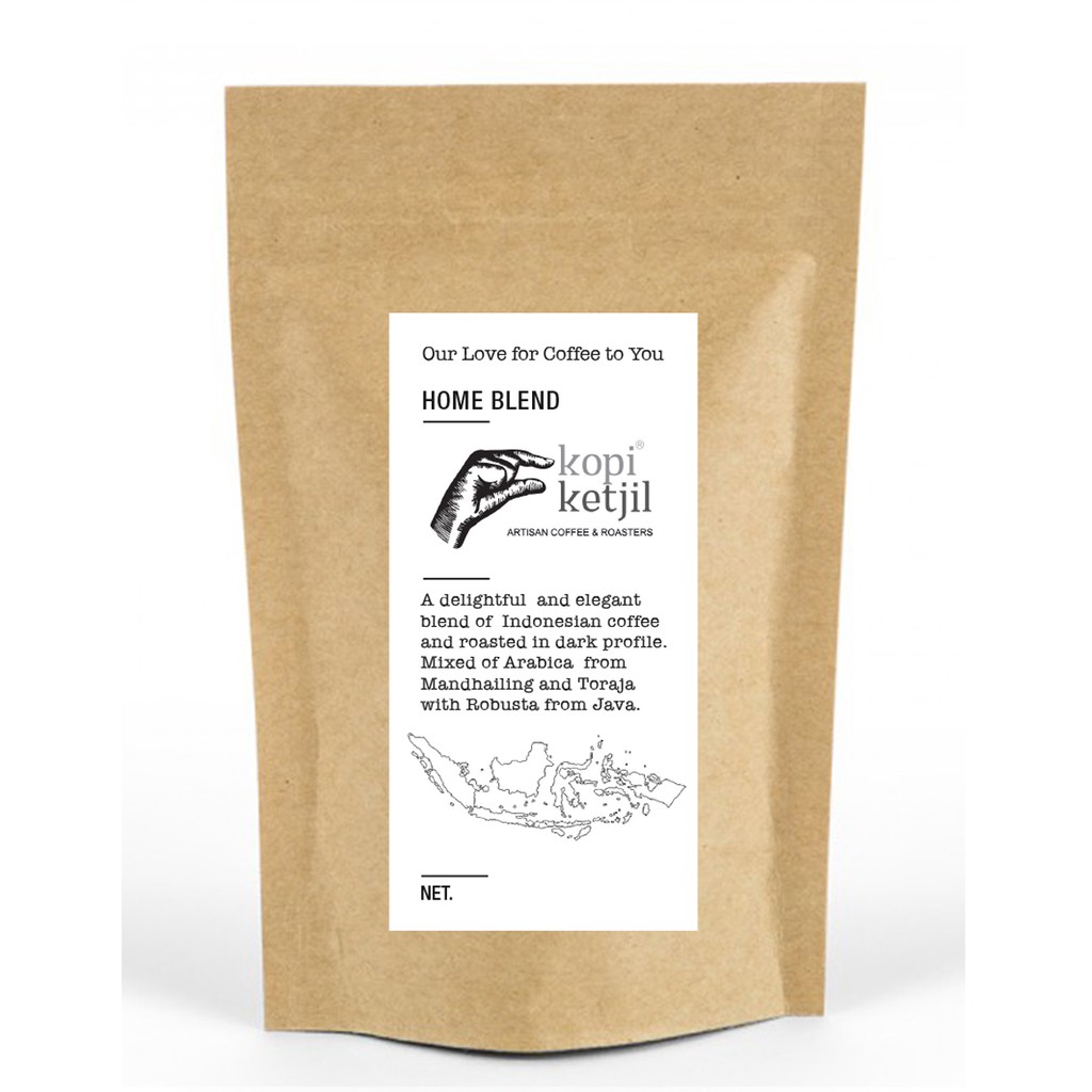 

KOPI KETJIL KOPI HOME BLEND, BUBUK 1 kg.