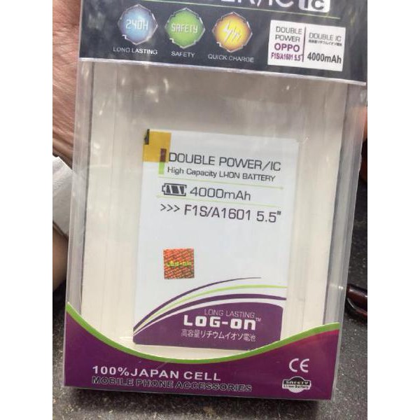 Oppo F1s Baterai Double Power Log On