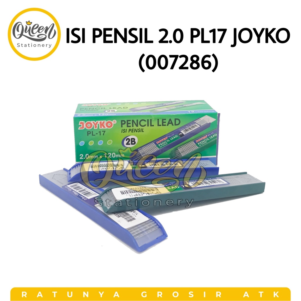 

1 TUBE ISI PENSIL 2B 2.0 PL17 JOYKO (007286) - PENCIL LEAD MEKANIK BESAR