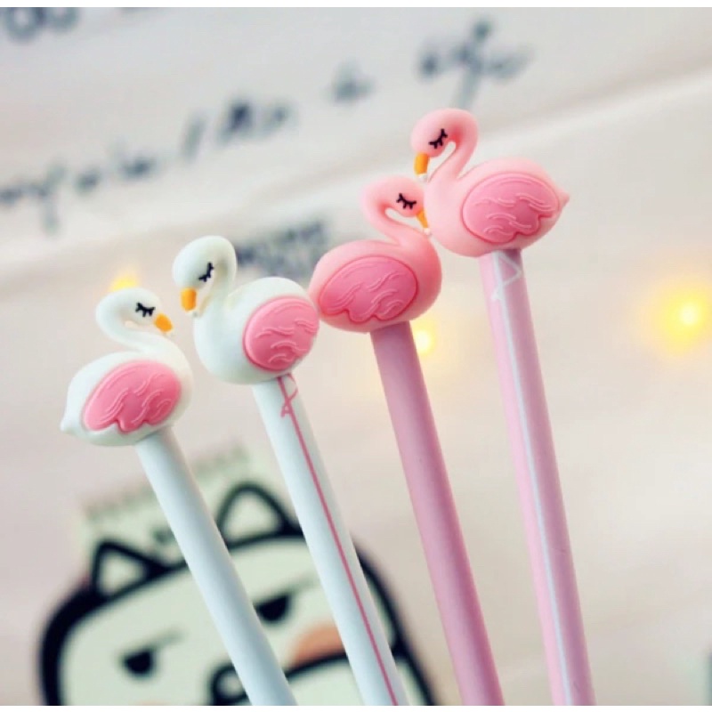 

Cute Flamingo Gel Ink Pen