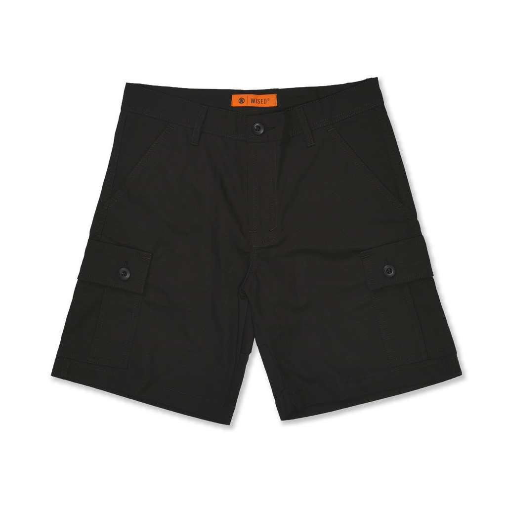 WISED | KOPS BLACK | SHORT CARGO PANTS