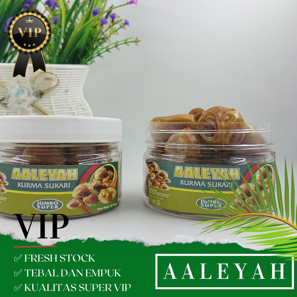 KURMA SUKARI VIP AALEYAH 150 GRAM / KURMA SUKARI SUPER PREMIUM VIP