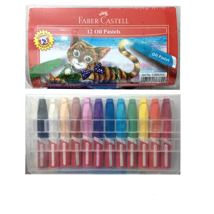 

Krayon Faber Castell 12 Warna