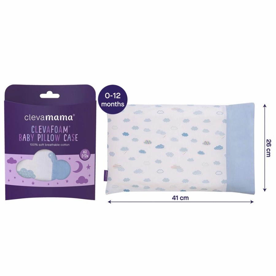 CLEVAMAMA Baby Pillow Case - Sarung Bantal