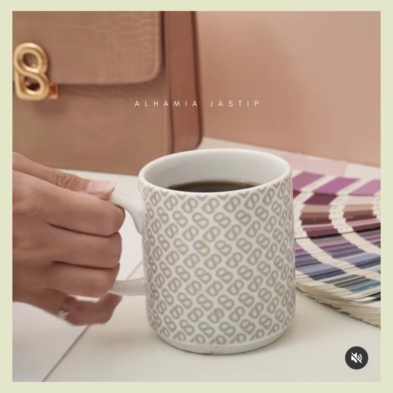 [BUTTONSCARVES] Signature Monogram Mug