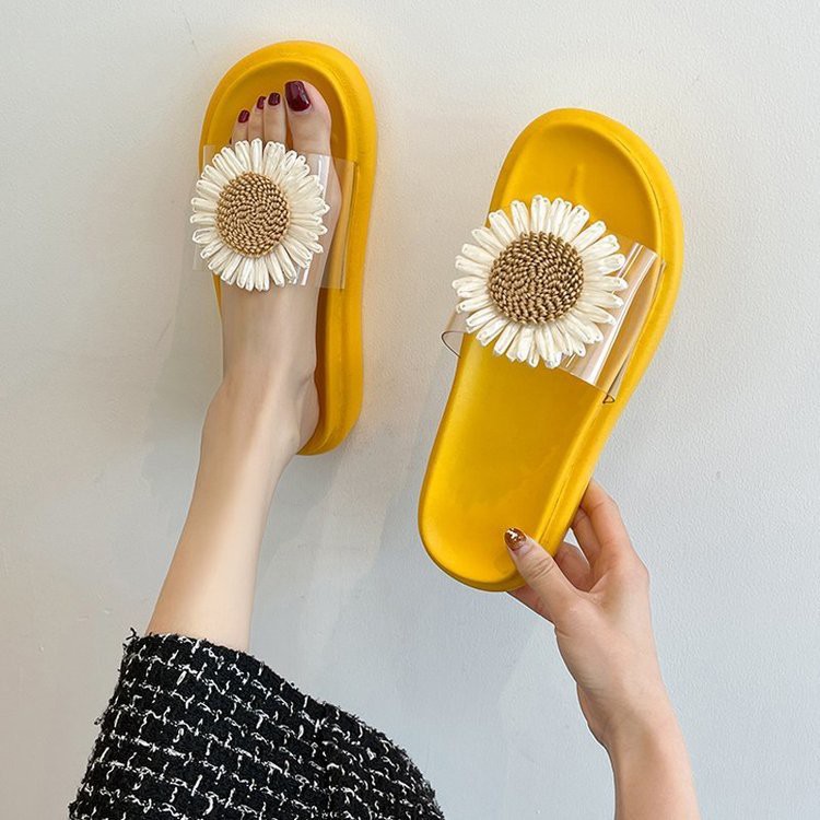 RYS - Sunflower Vintage Sandal Slipper Casual Sehari Hari - Ori Import