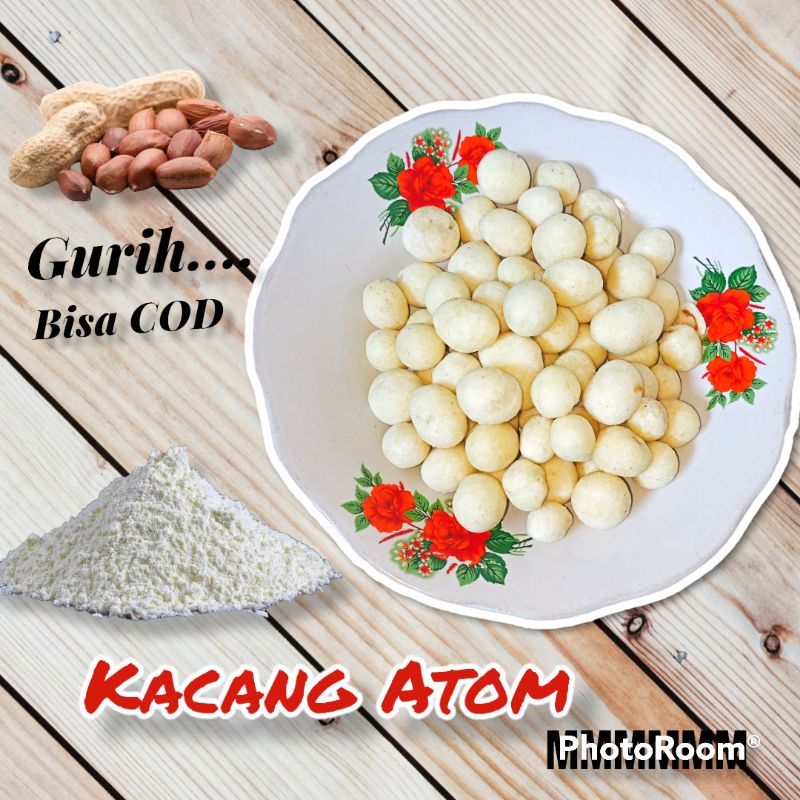 

Cemilan Kacang Atom kacang Sukro kacang tepung cemilan Snack gurih lezat