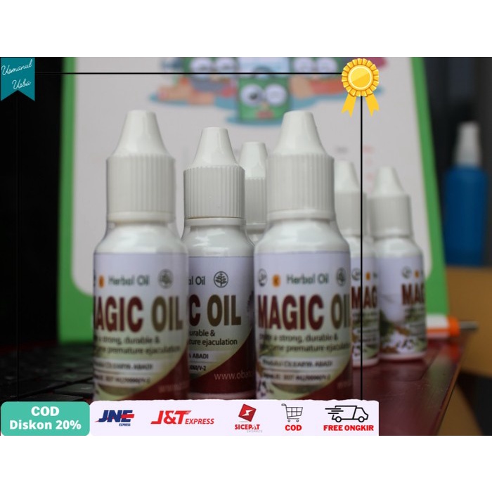 

◾COD◾ Magic Oil - Minyak Herbal Pria Supaya Mudah Berdiri Kencang