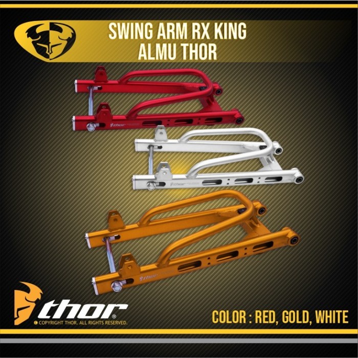 swing arm RXKING RX KING merk Thor model bpro drake vrossi
