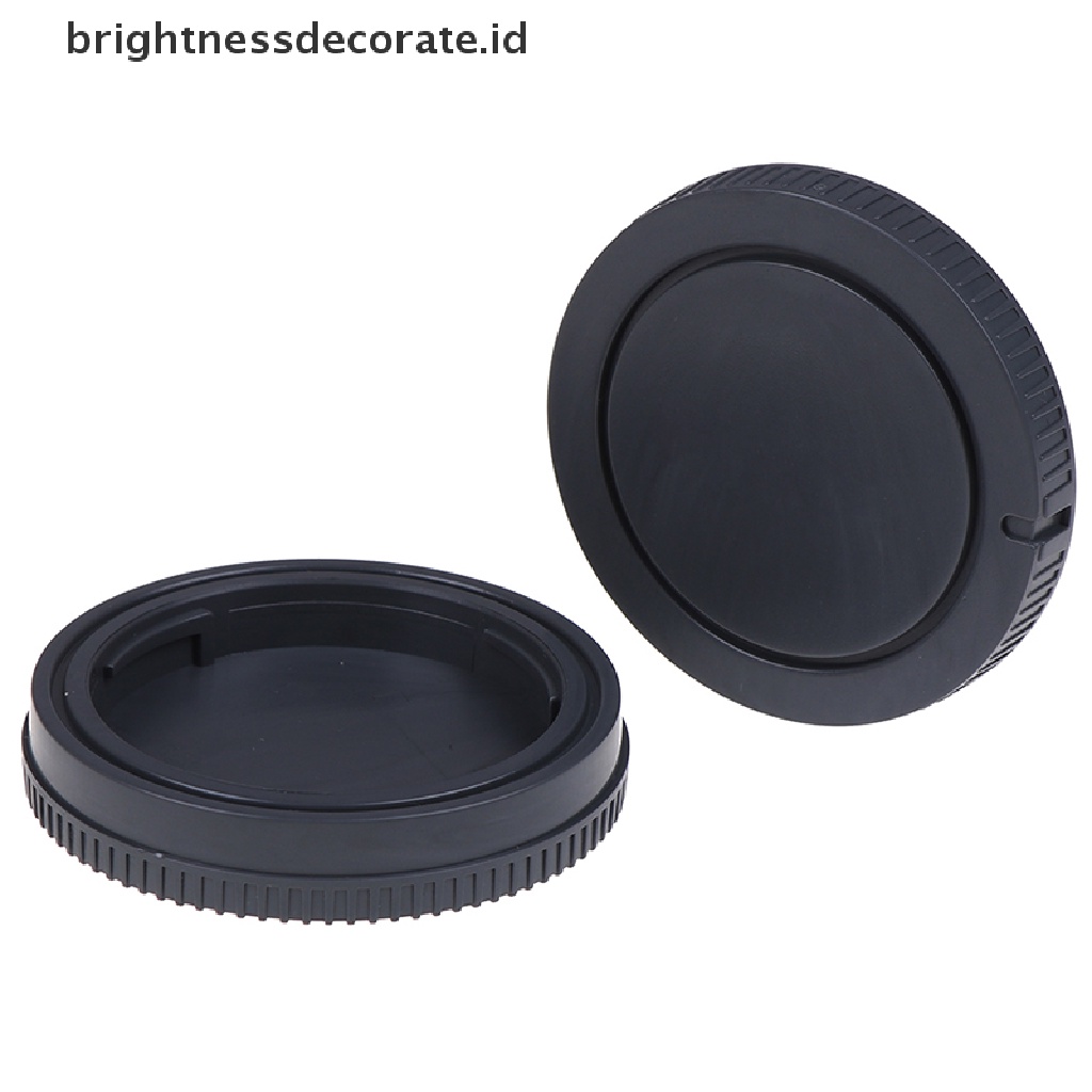 2 Pcs Tutup Lensa Kamera Belakang Dan Body Depan Untuk A3000 A5000 A5100 A6000