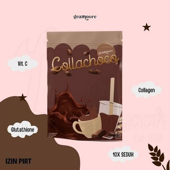 GEAMOORE COLLAGEN drink 55 gr / minuman collagen geamoore / collaberry / collachoco