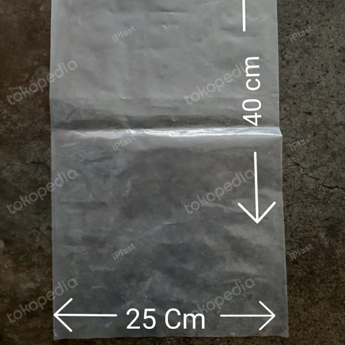 

Ginger- Plastik PE Bening 25 X 40 X 008