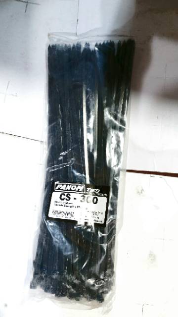 CABLE TIES TALI TIS KREK SIGMA HITAM UKURAN 100, 150, 200, 250, 300 MM