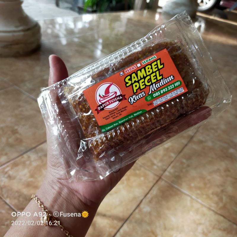 

Sambel pecel MADIUN DAPUR FUSENA : VARIAN PEDAS