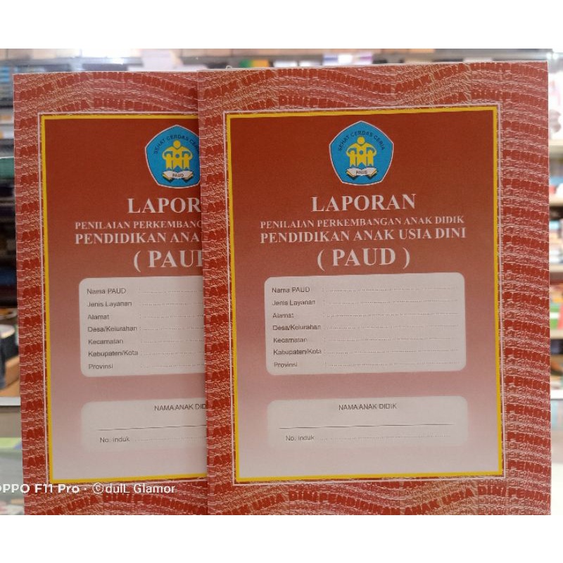 BUKU RAPORT PAUD A5