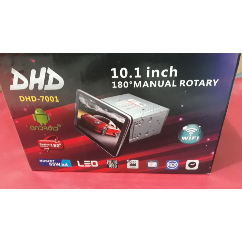 HEAD UNIT ANDROID DHD 7001 HEAD UNIT DHD 10 INCH MANUAL ROTARY