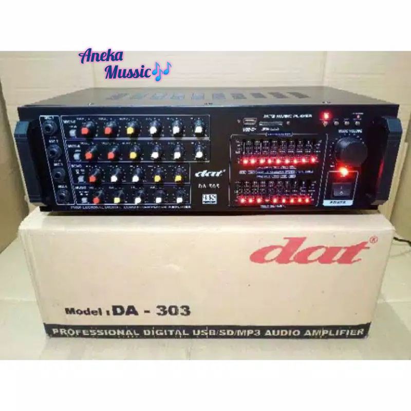 Amplifier Dat 303 karaoke Dat DA ORI