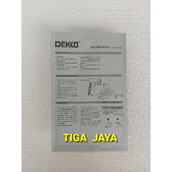 [Gallery Parts] Solder Tembak Listrik Patri Dekko Deko 938N 80 Watt Original Korea