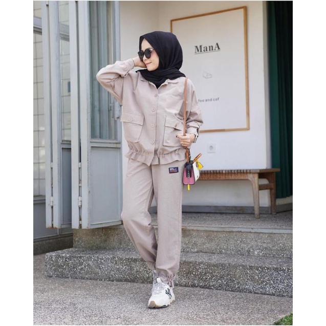Set Kulot/Jogger Jacket GYL Authentic