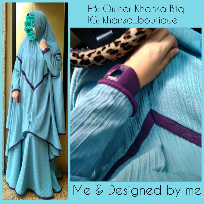 Gaun syari KHANSA BOUTIQUE