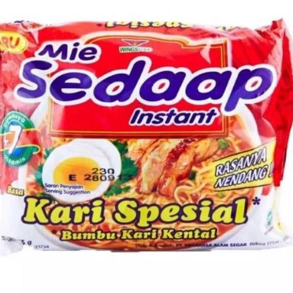 

Mie Sedap Instan Kuah Kari Spesial